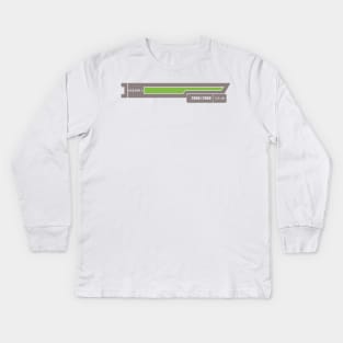 Health Bar Kids Long Sleeve T-Shirt